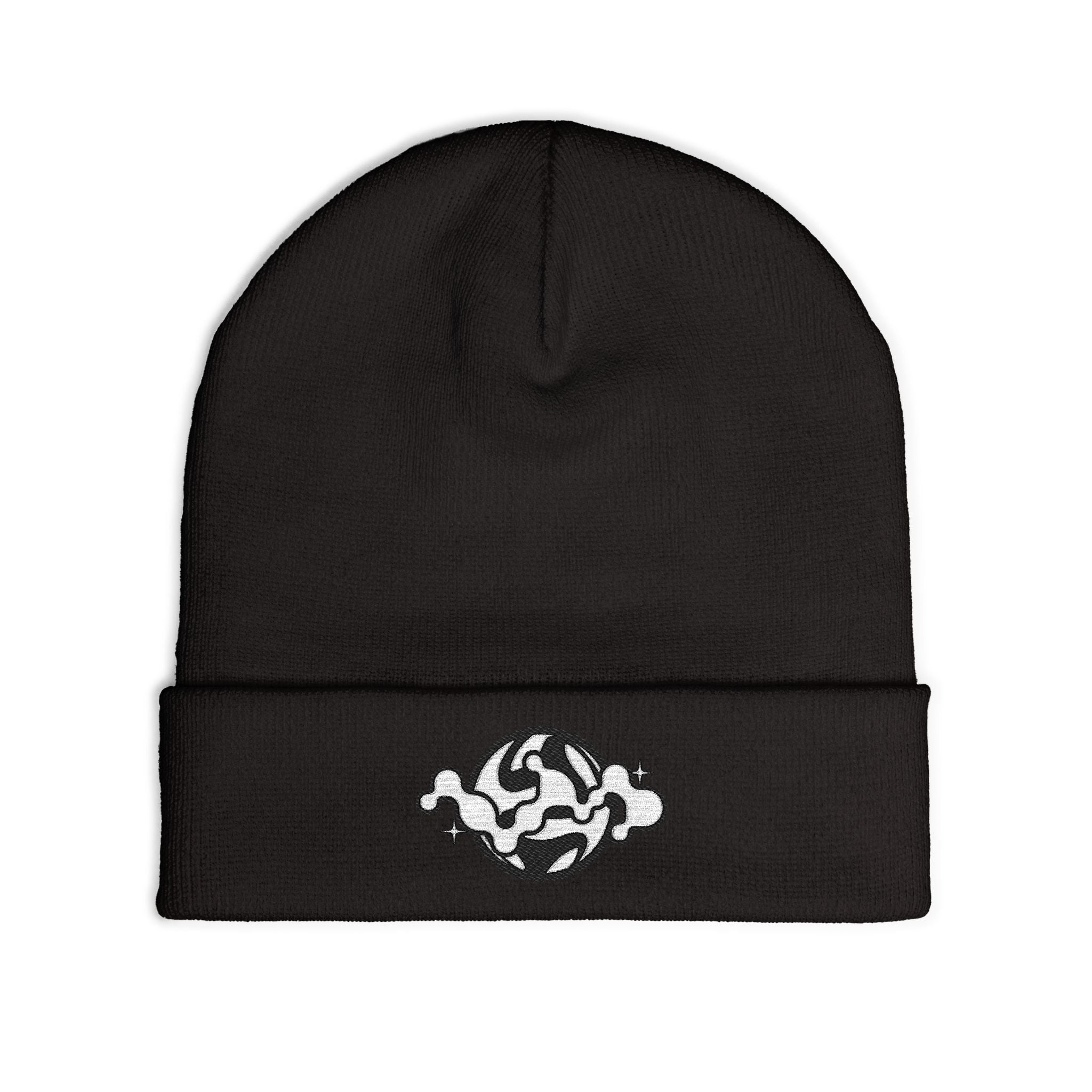 Embroidered Knit Logo "Human Graphic Apparel" SIMPLE Beanie