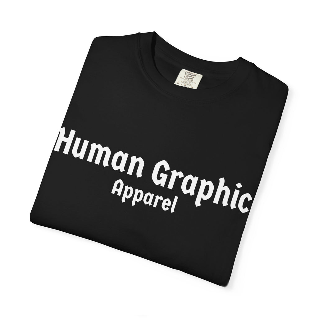 "Human Graphic Apparel" SIMPLE Retro Logo Tee