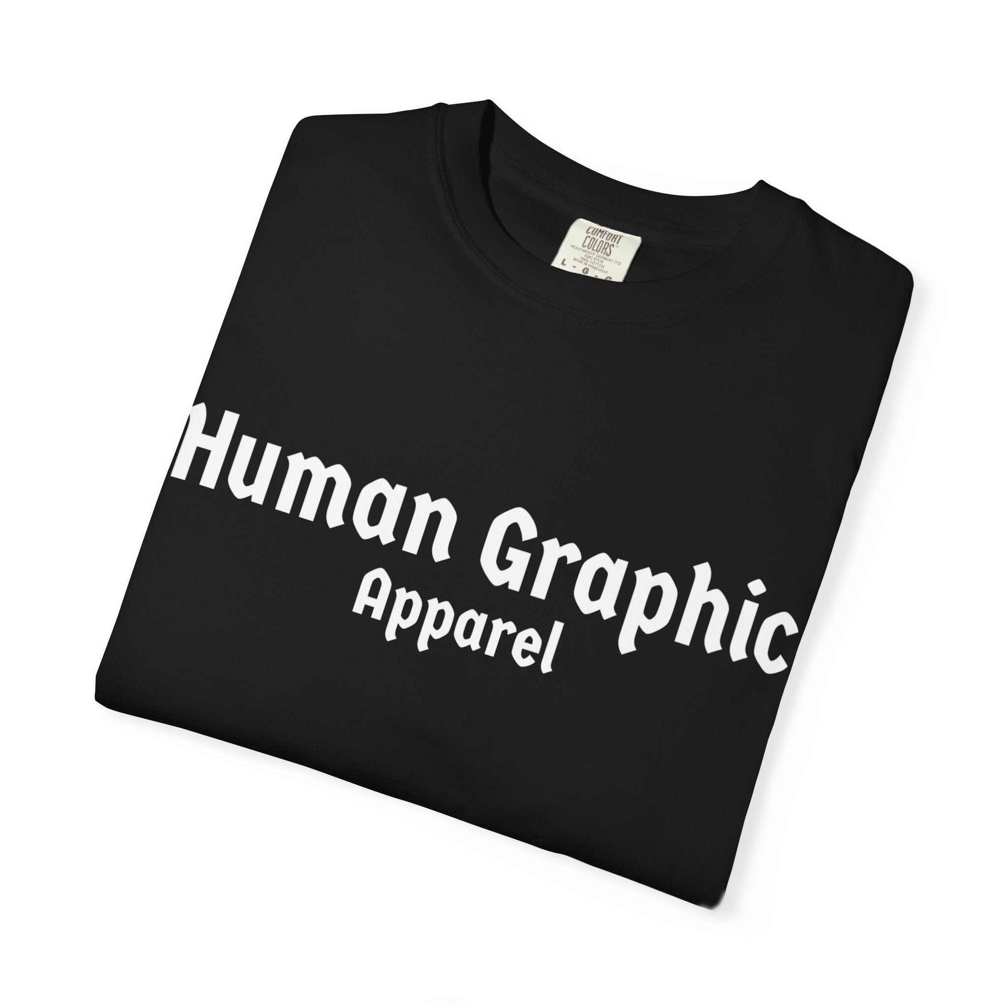 "Human Graphic Apparel" SIMPLE Retro Logo Tee
