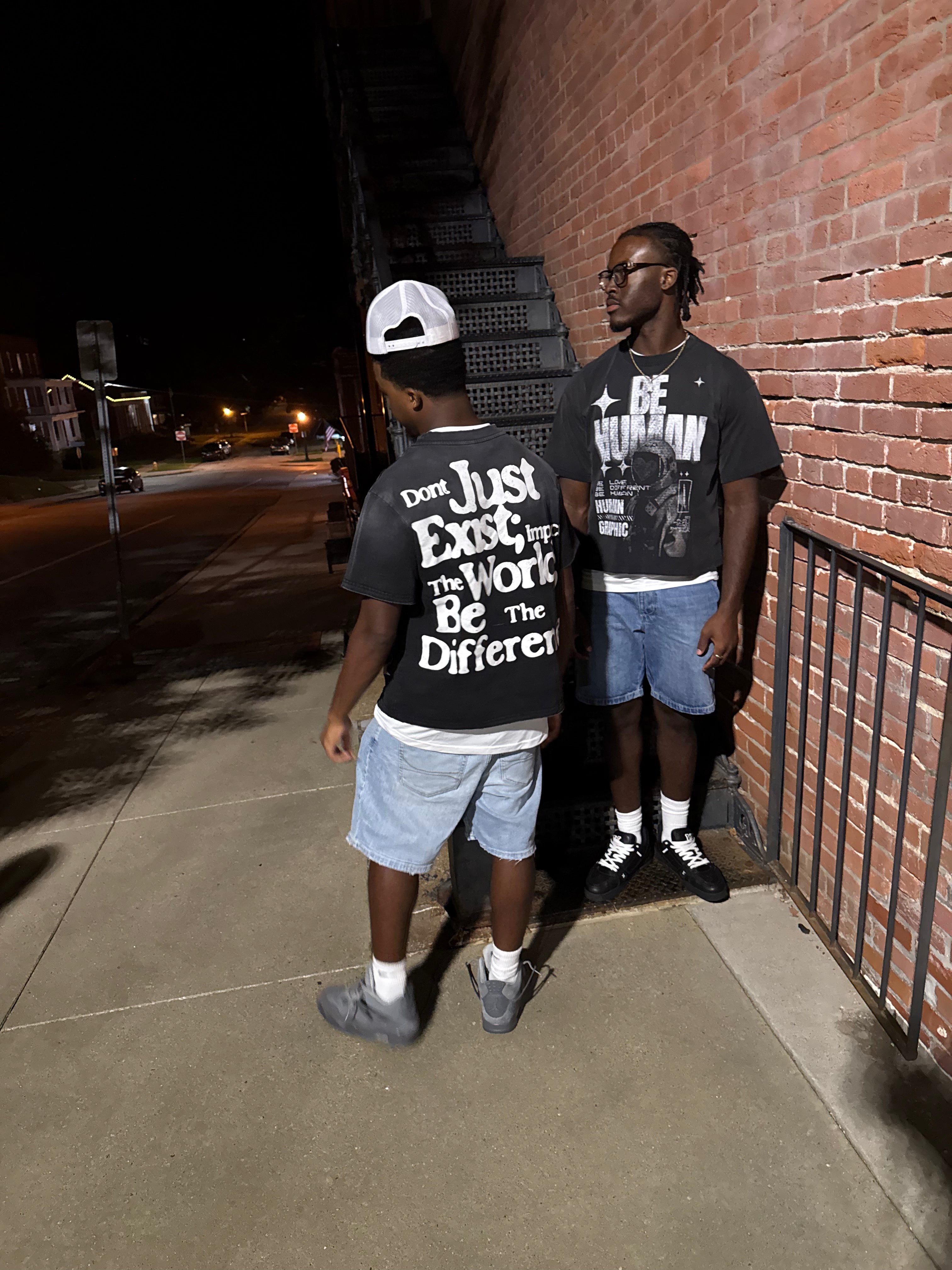 (Don't Just)... Be Human Oversized Tee