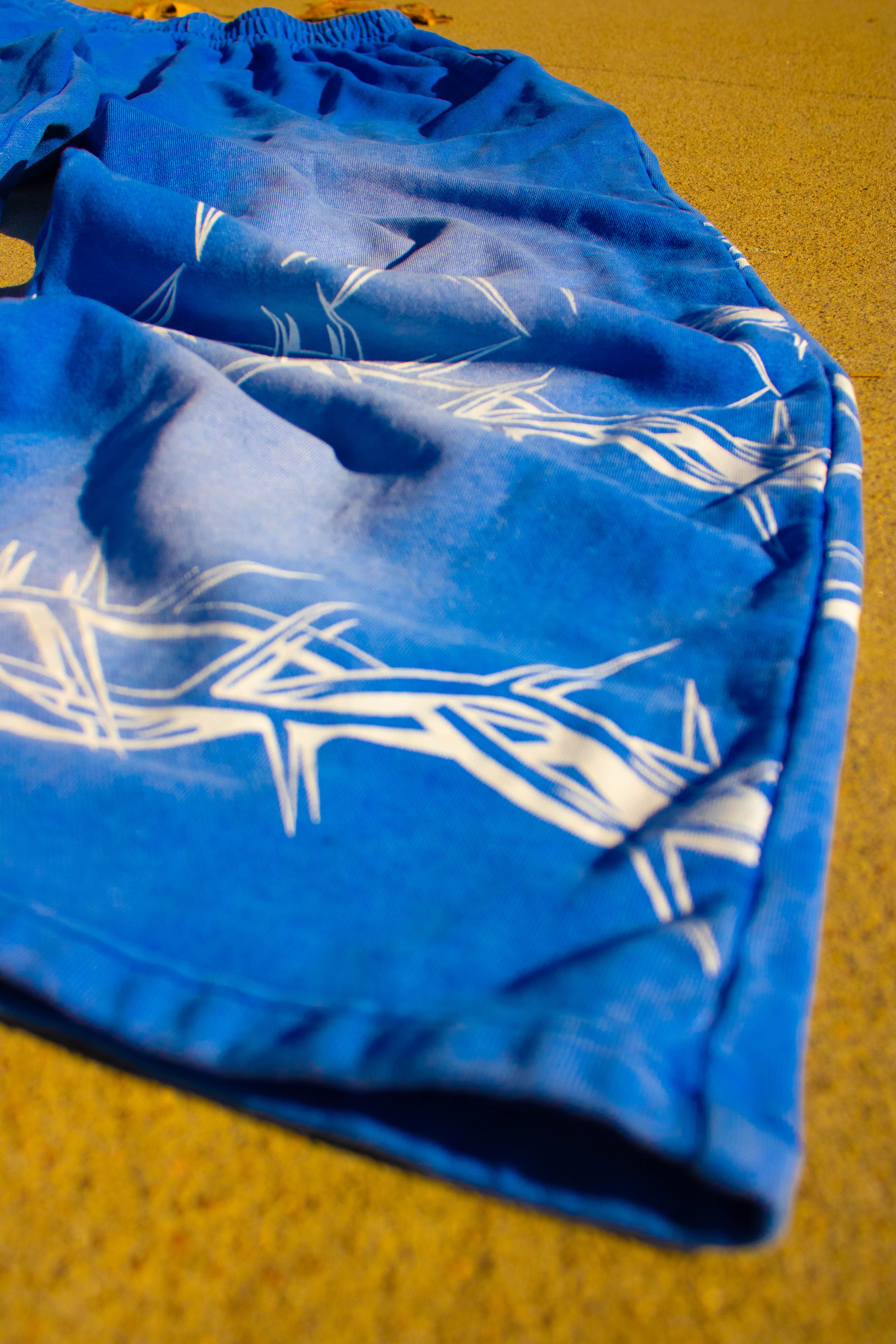 "Don't Just Be" Blue Pants